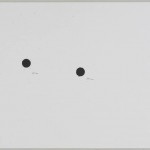 "Ink drops line" - Photo courtesy Akira Ikeda Gallery